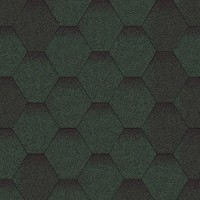 БИТУМНАЯ ЧЕРЕПИЦА АКВАИЗОЛ МОЗАЙКА ЗЕЛЕНЫЙ МИКС/ М2